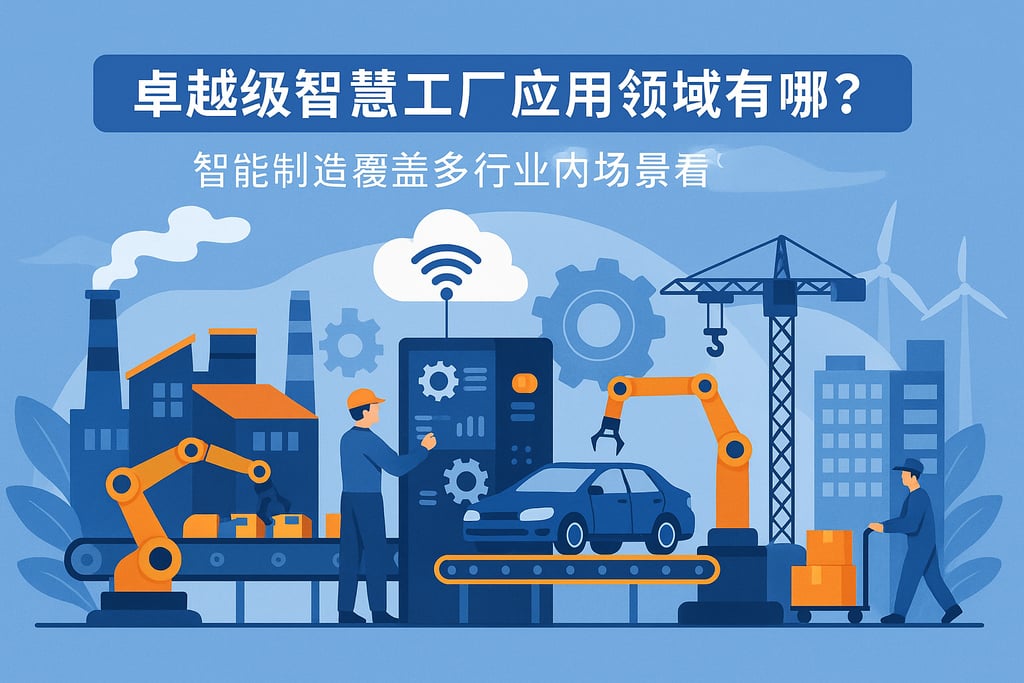 卓越级智慧工厂应用领域有哪些？智能制造覆盖多行业场景