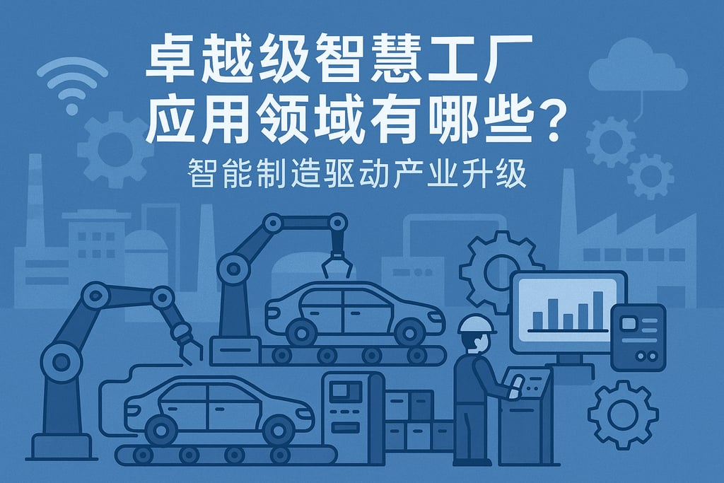 卓越级智慧工厂应用领域有哪些？智能制造驱动产业升级