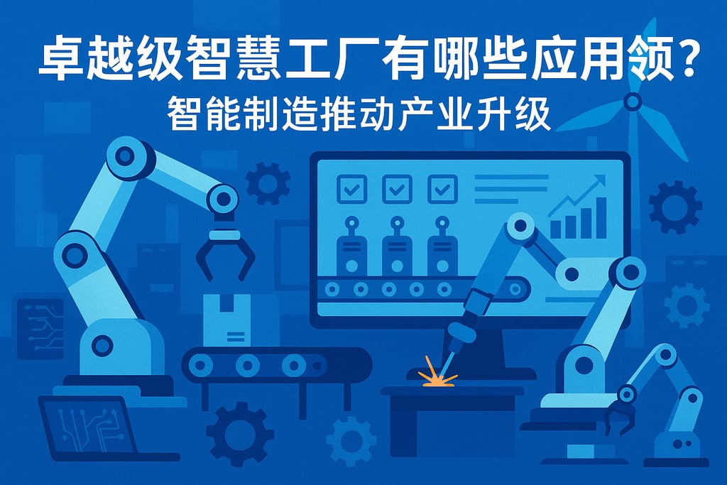 卓越级智慧工厂有哪些应用领域？智能制造推动产业升级