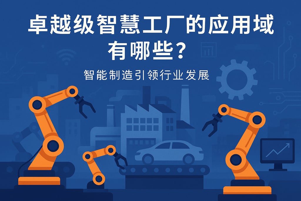 卓越级智慧工厂的应用领域有哪些？智能制造引领行业发展