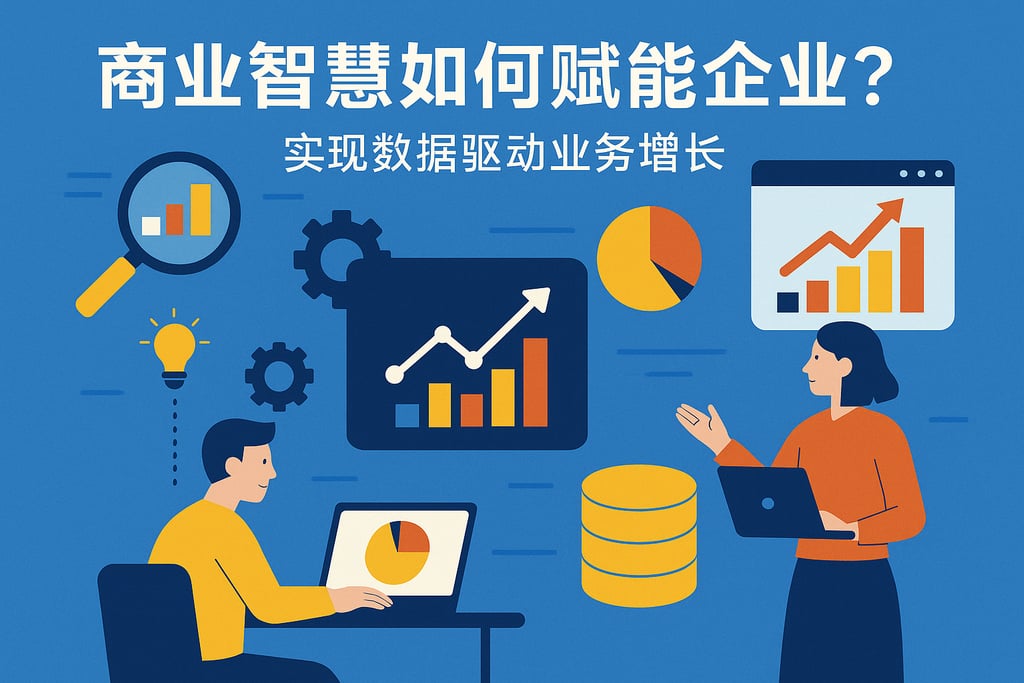 商业智慧如何赋能企业？实现数据驱动业务增长