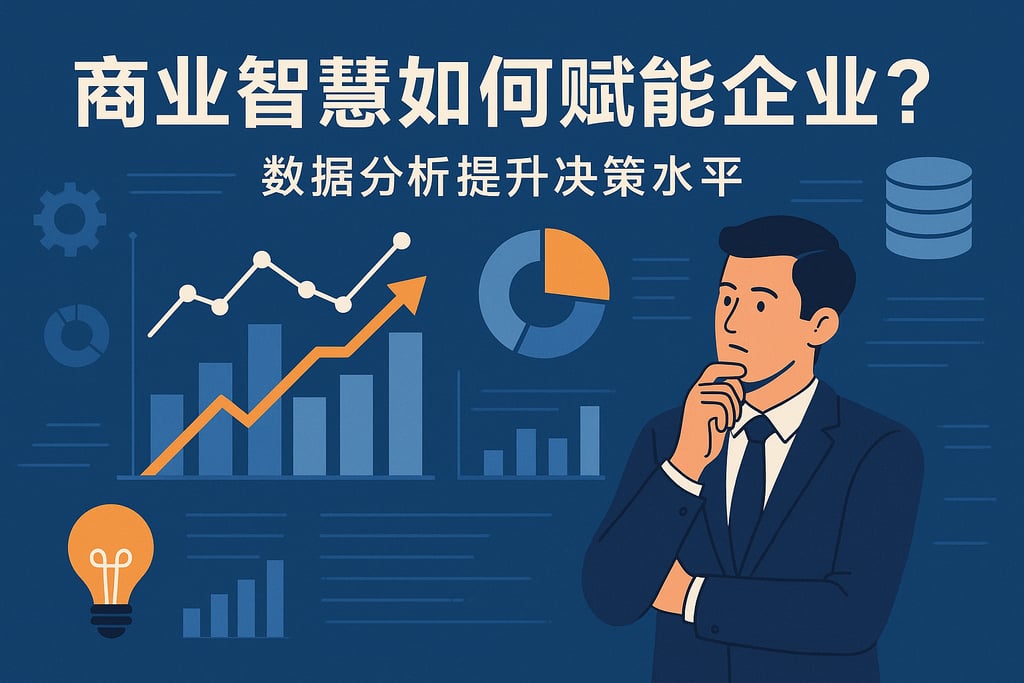 商业智慧如何赋能企业？数据分析提升决策水平