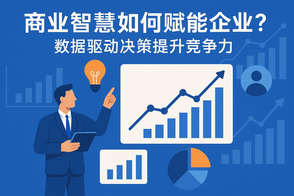 商业智慧如何赋能企业？数据驱动决策提升竞争力