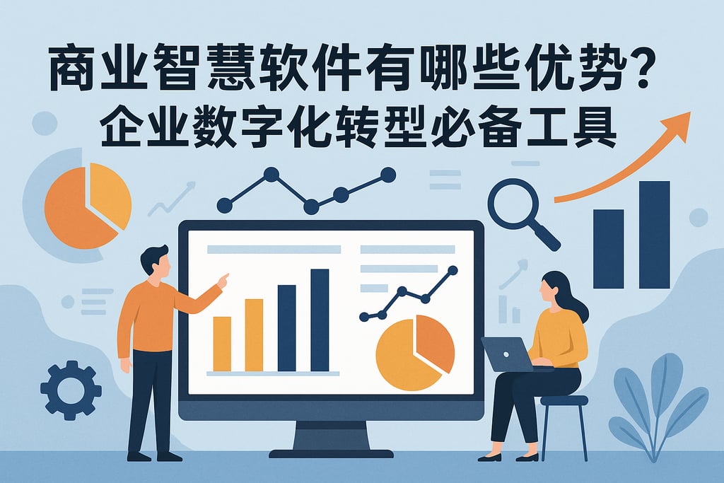 商業智慧軟體有哪些优势？企业数字化转型必备工具