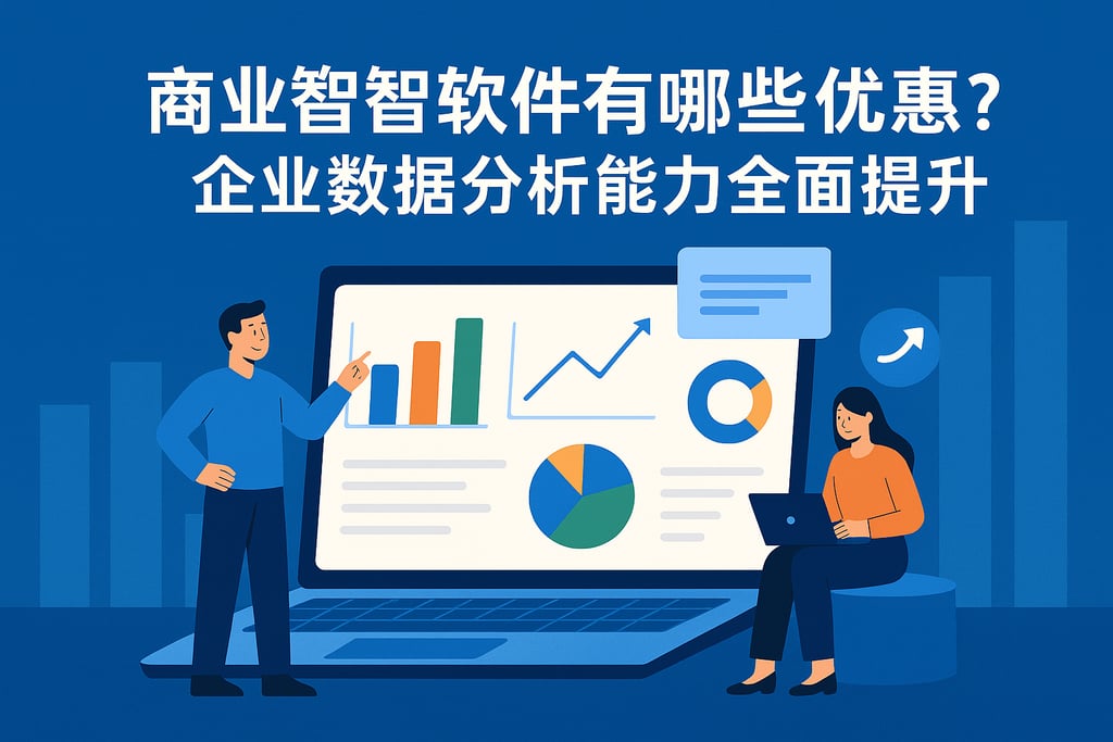 商業智慧軟體有哪些优势？企业数据分析能力全面提升