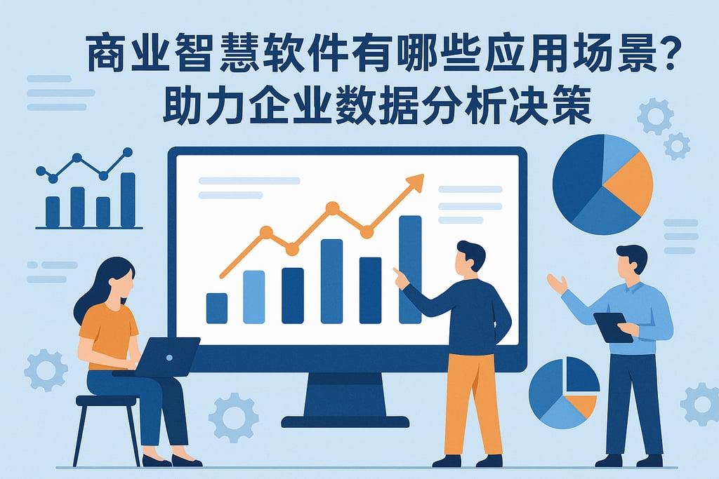 商業智慧軟體有哪些应用场景？助力企业数据分析决策