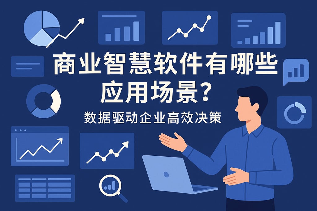 商業智慧軟體有哪些应用场景？数据驱动企业高效决策