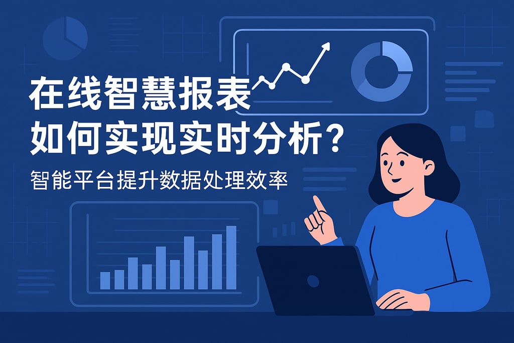 在线智慧报表如何实现实时分析？智能平台提升数据处理效率