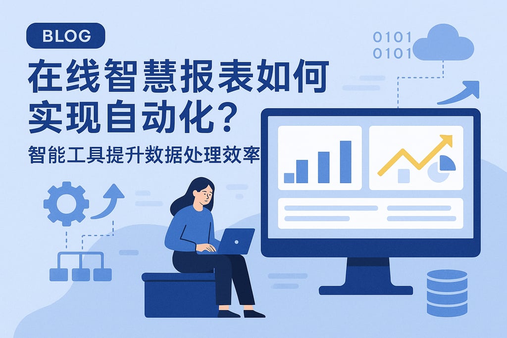 在线智慧报表如何实现自动化？智能工具提升数据处理效率