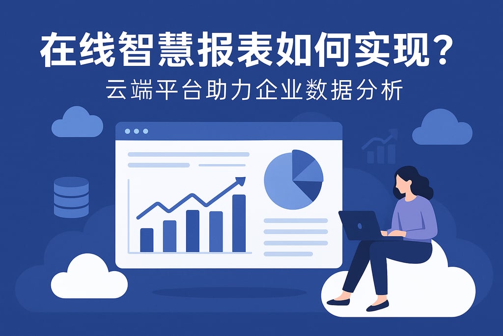在线智慧报表如何实现？云端平台助力企业数据分析