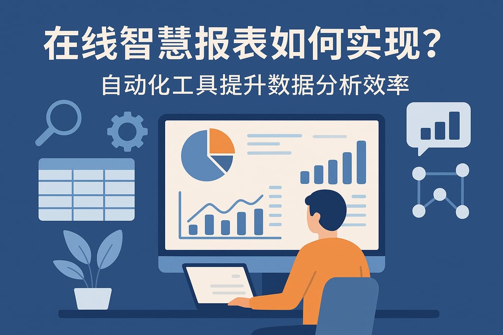 在线智慧报表如何实现？自动化工具提升数据分析效率