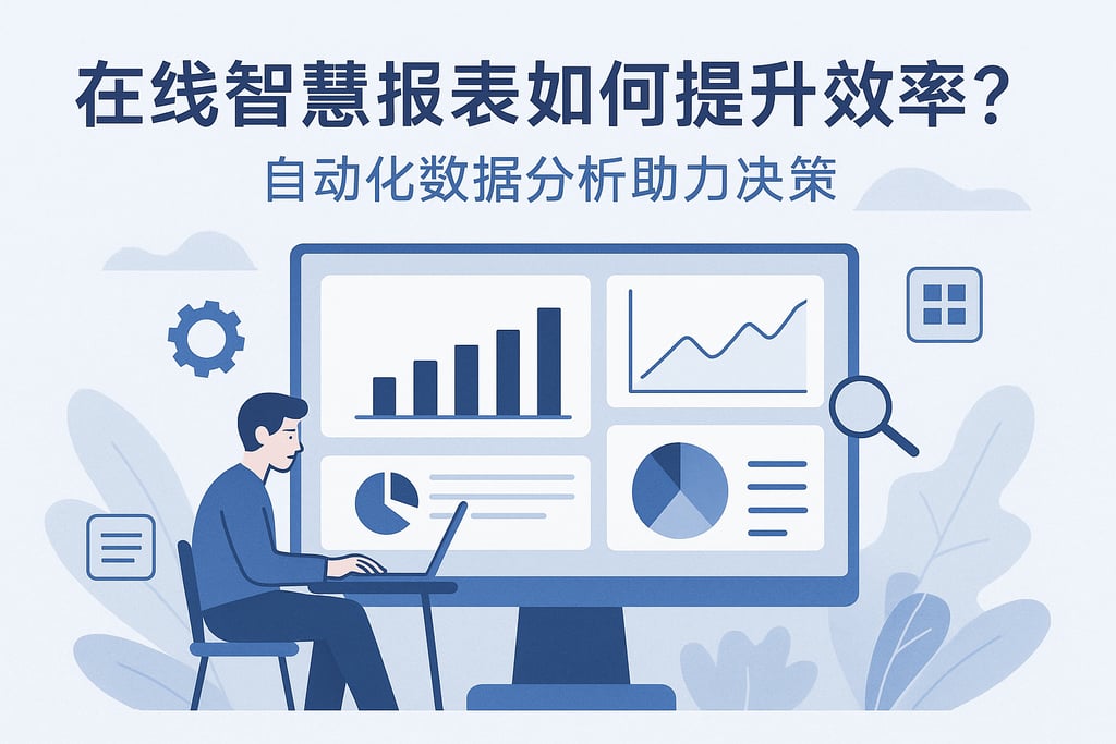 在线智慧报表如何提升效率？自动化数据分析助力决策