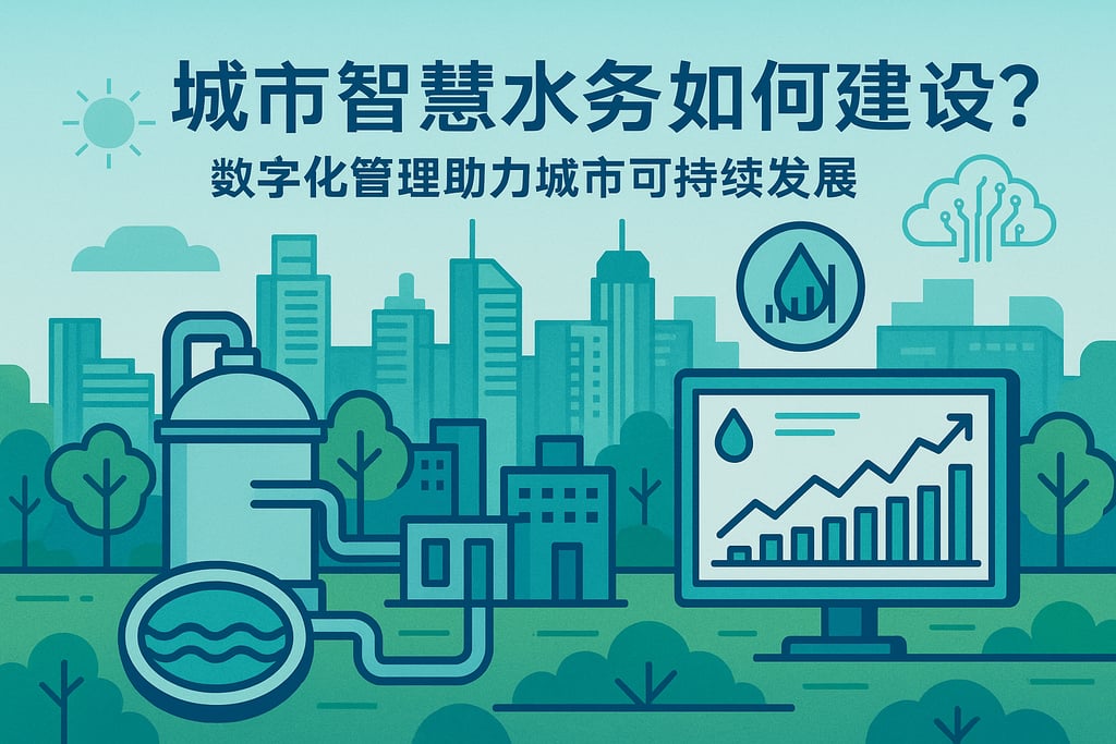 城市智慧水务如何建设？数字化管理助力城市可持续发展