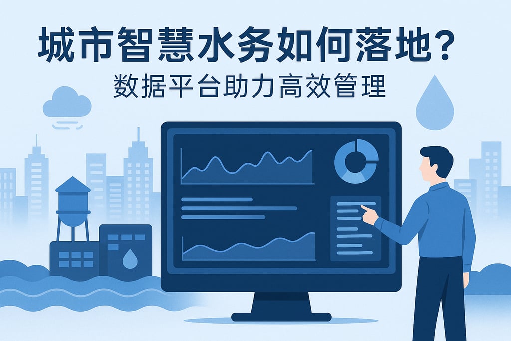 城市智慧水务如何落地？数据平台助力高效管理