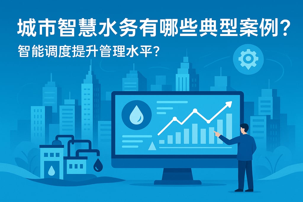 城市智慧水务有哪些典型案例？智能调度提升管理水平