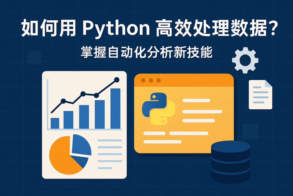 如何用python高效处理数据？掌握自动化分析新技能
