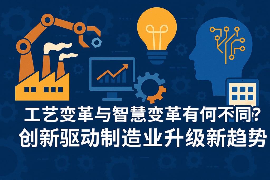 工艺变革与智慧变革有何不同？创新驱动制造业升级新趋势