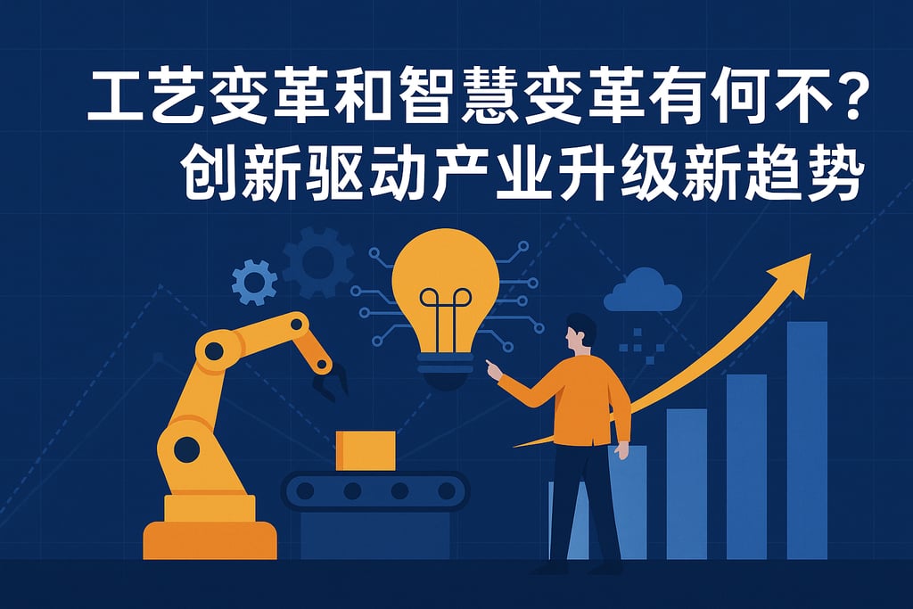 工艺变革和智慧变革有何不同？创新驱动产业升级新趋势