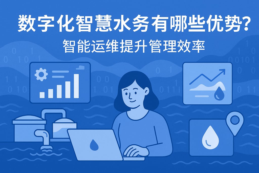 数字化智慧水务有哪些优势？智能运维提升管理效率