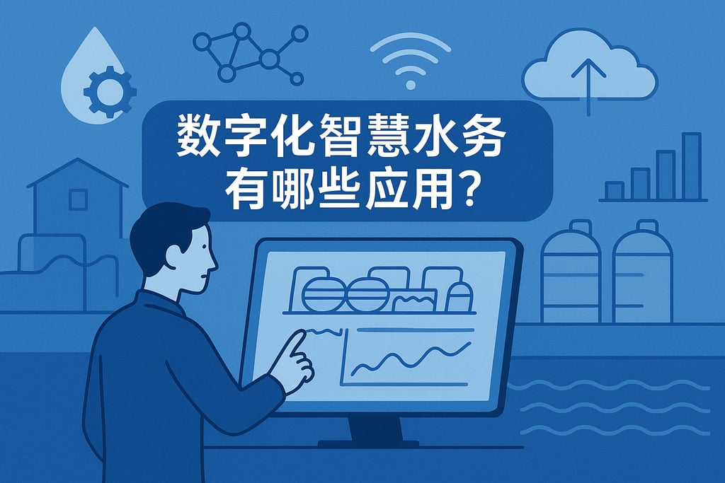 数字化智慧水务有哪些应用？智能系统优化水务运营
