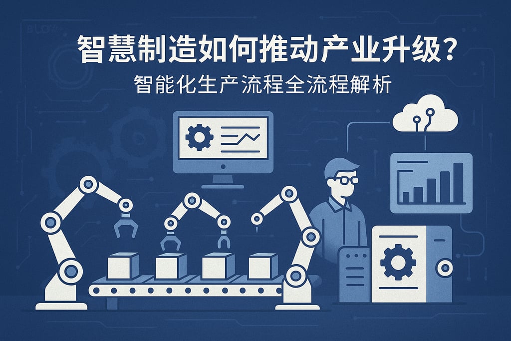 智慧制造如何推动产业升级？智能化生产流程全流程解析