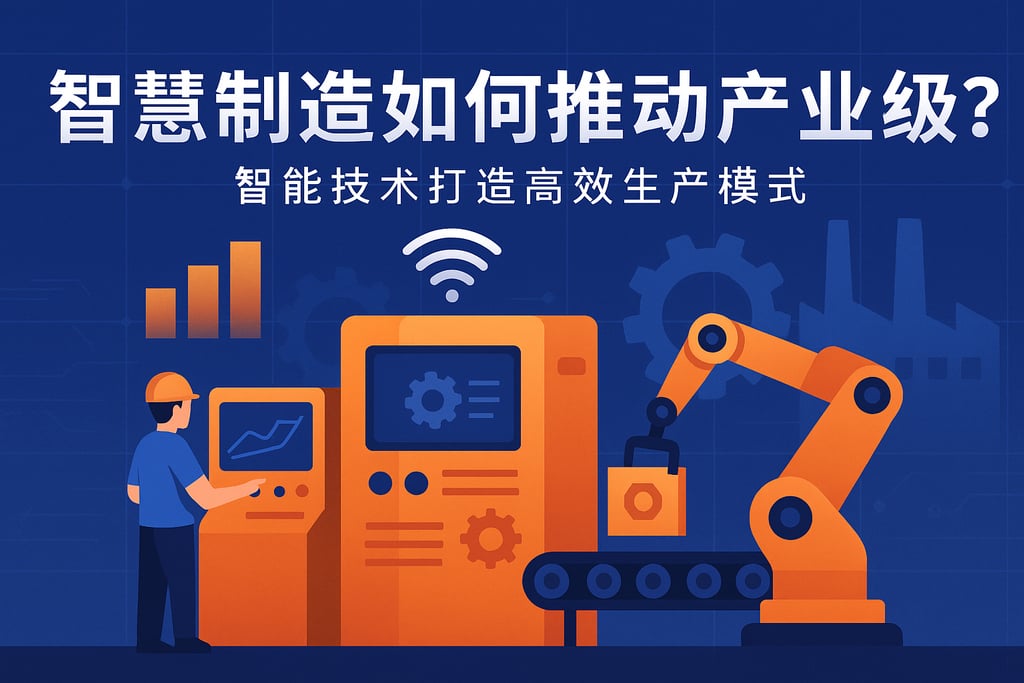 智慧制造如何推动产业升级？智能技术打造高效生产模式
