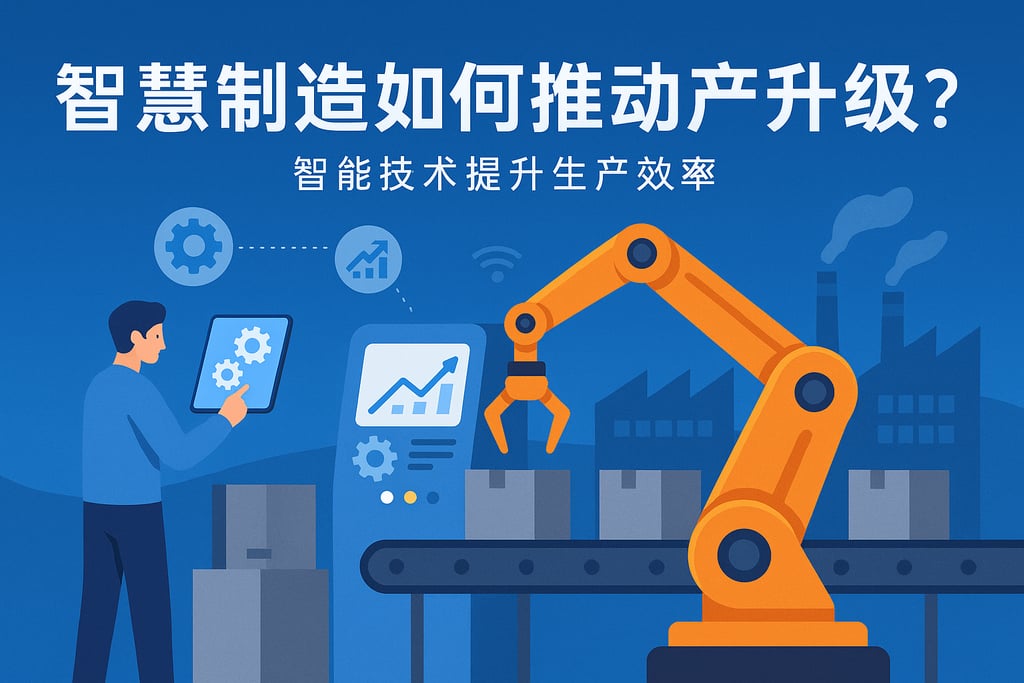 智慧制造如何推动产业升级？智能技术提升生产效率