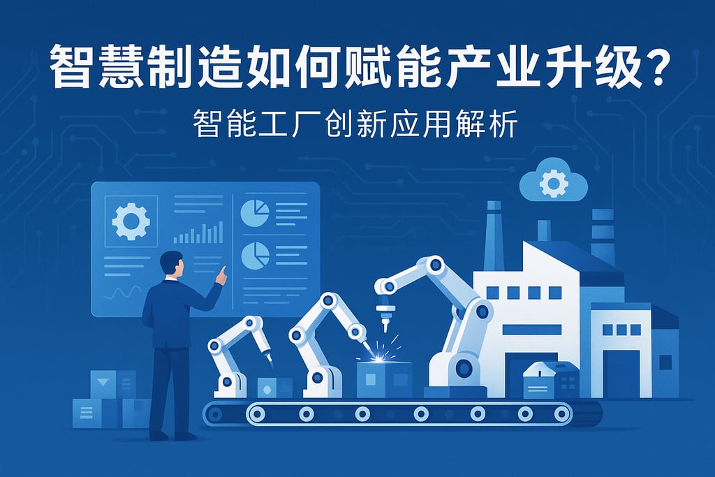 智慧制造如何赋能产业升级？智能工厂创新应用解析