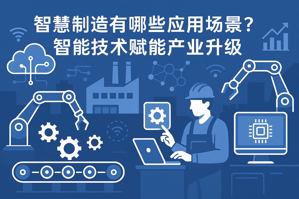 智慧制造有哪些应用场景？智能技术赋能产业升级