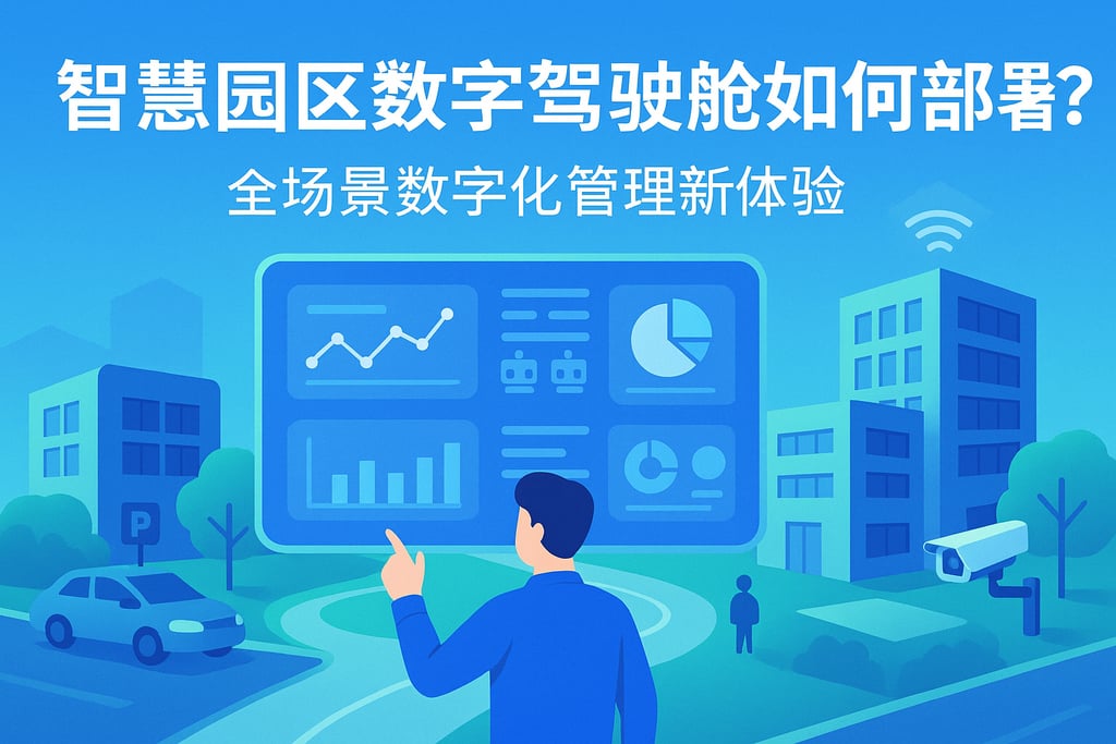 智慧园区数字驾驶舱如何部署？全场景数字化管理新体验