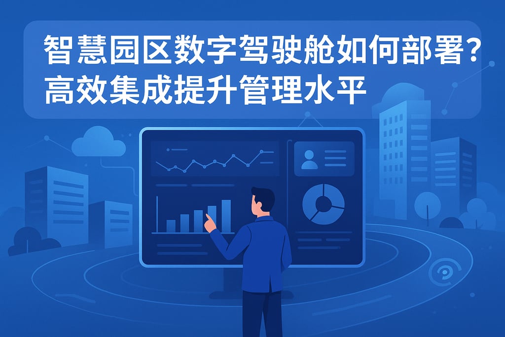 智慧园区数字驾驶舱如何部署？高效集成提升管理水平