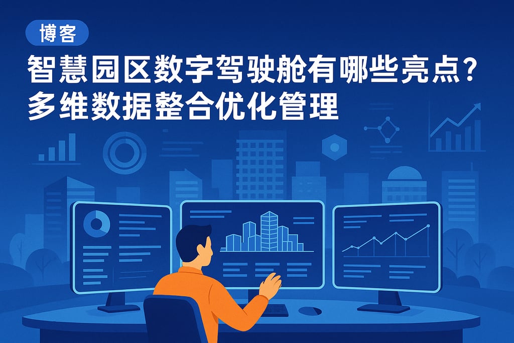 智慧园区数字驾驶舱有哪些亮点？多维数据整合优化管理