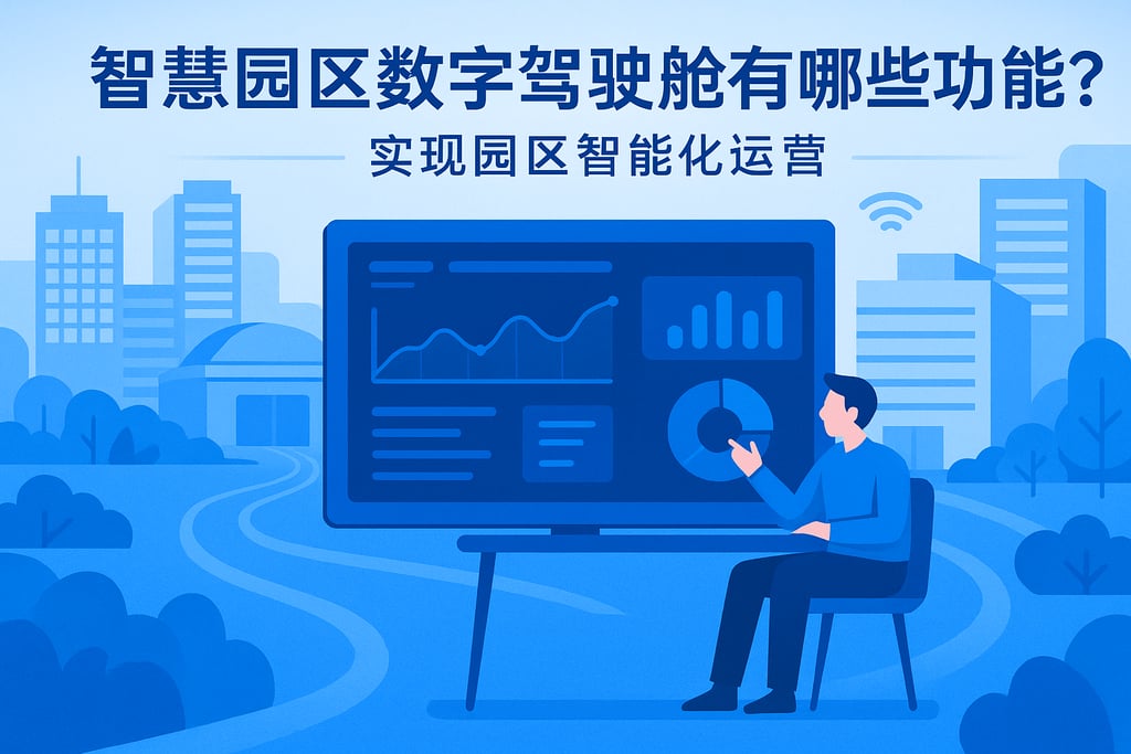 智慧园区数字驾驶舱有哪些功能？实现园区智能化运营