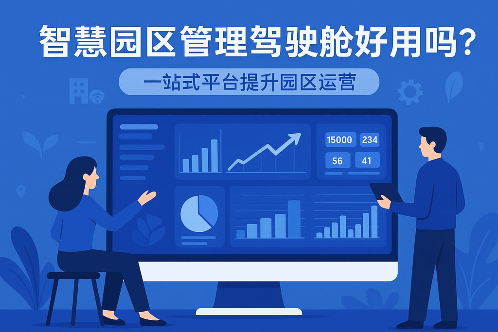 智慧园区管理驾驶舱好用吗？一站式平台提升园区运营