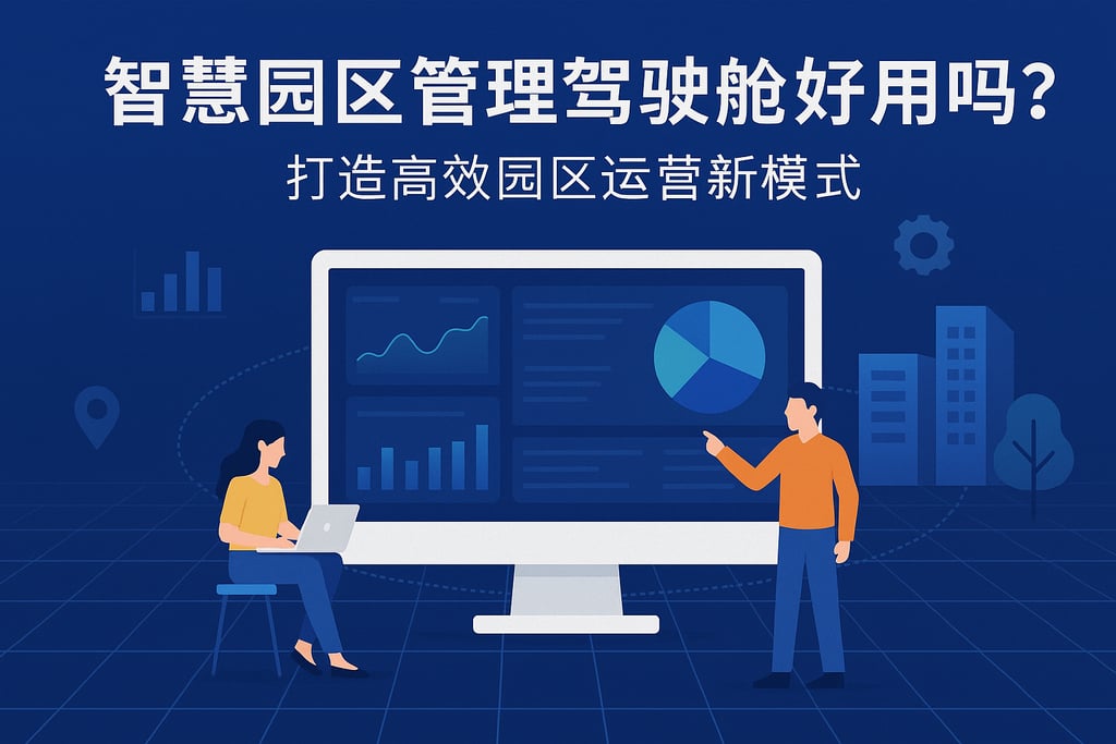 智慧园区管理驾驶舱好用吗？打造高效园区运营新模式