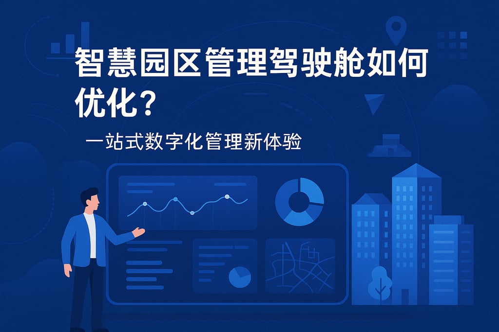 智慧园区管理驾驶舱如何优化？一站式数字化管理新体验