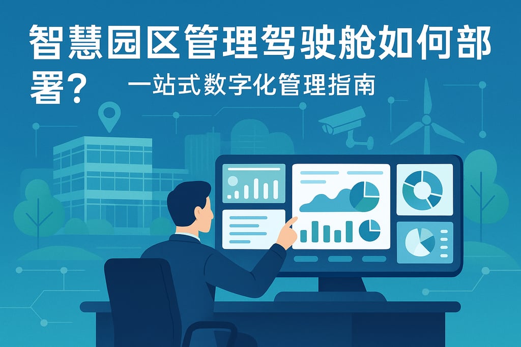 智慧园区管理驾驶舱如何部署？一站式数字化管理指南