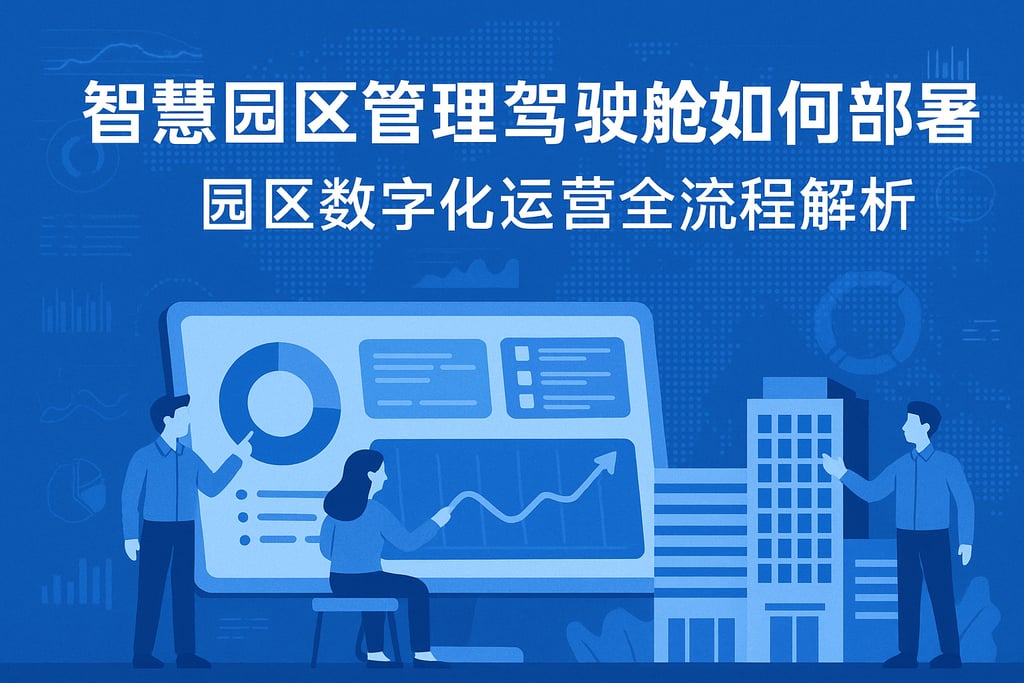 智慧园区管理驾驶舱如何部署？园区数字化运营全流程解析