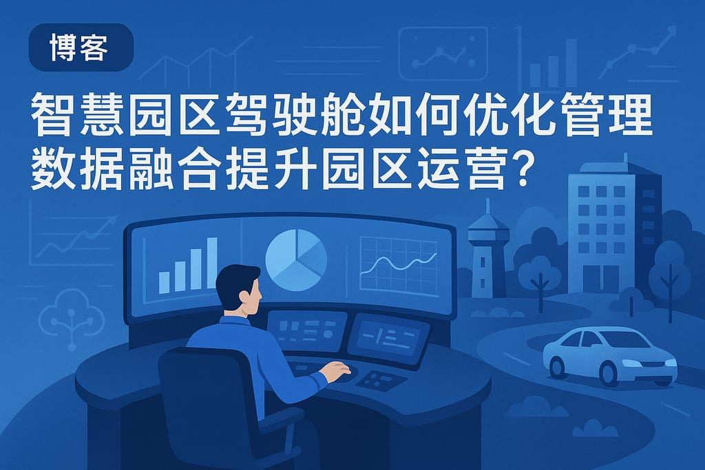智慧园区驾驶舱如何优化管理？数据融合提升园区运营