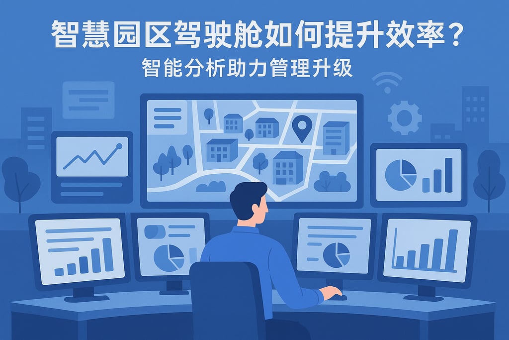 智慧园区驾驶舱如何提升效率？智能分析助力管理升级