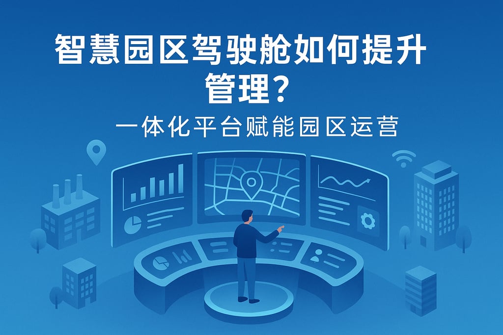 智慧园区驾驶舱如何提升管理？一体化平台赋能园区运营