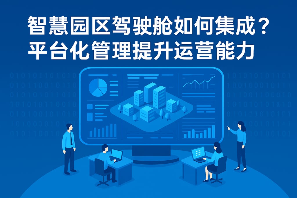 智慧园区驾驶舱如何集成？平台化管理提升运营能力