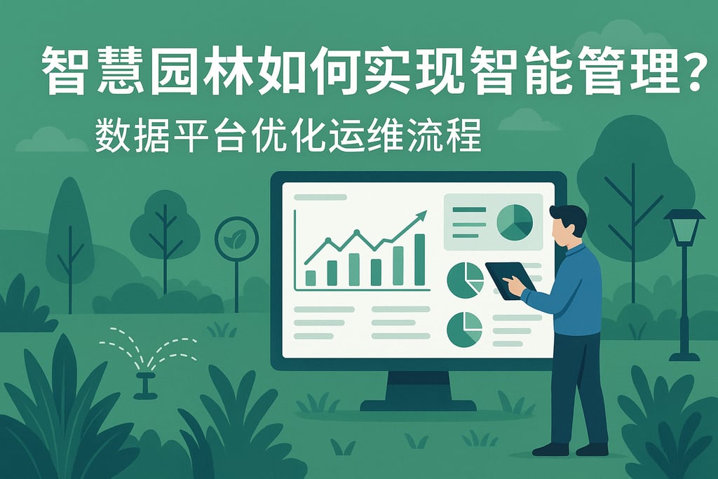 智慧园林如何实现智能管理？数据平台优化运维流程