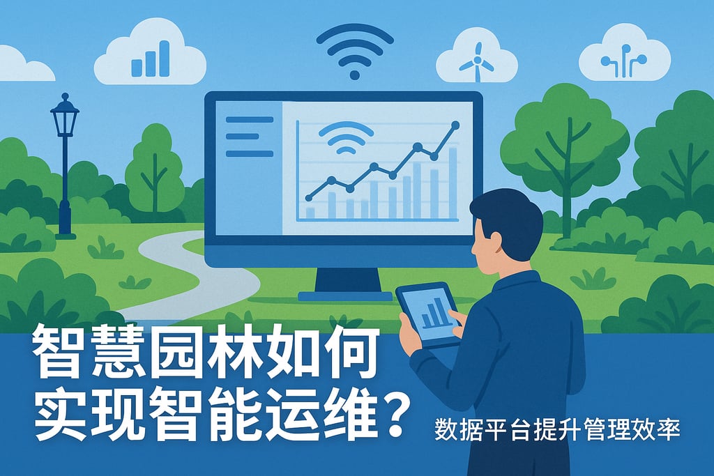 智慧园林如何实现智能运维？数据平台提升管理效率