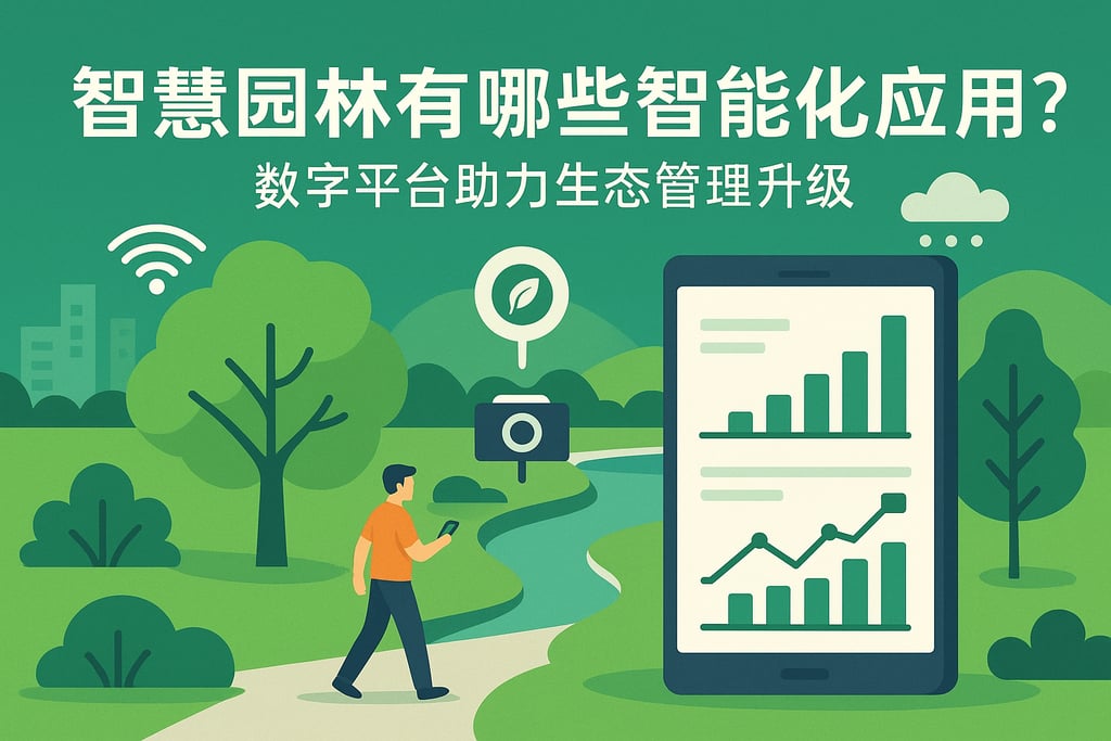 智慧园林有哪些智能化应用？数字平台助力生态管理升级