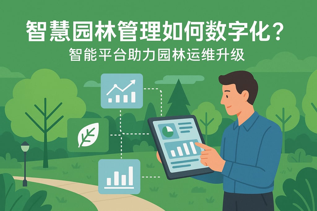 智慧园林管理如何数字化？智能平台助力园林运维升级