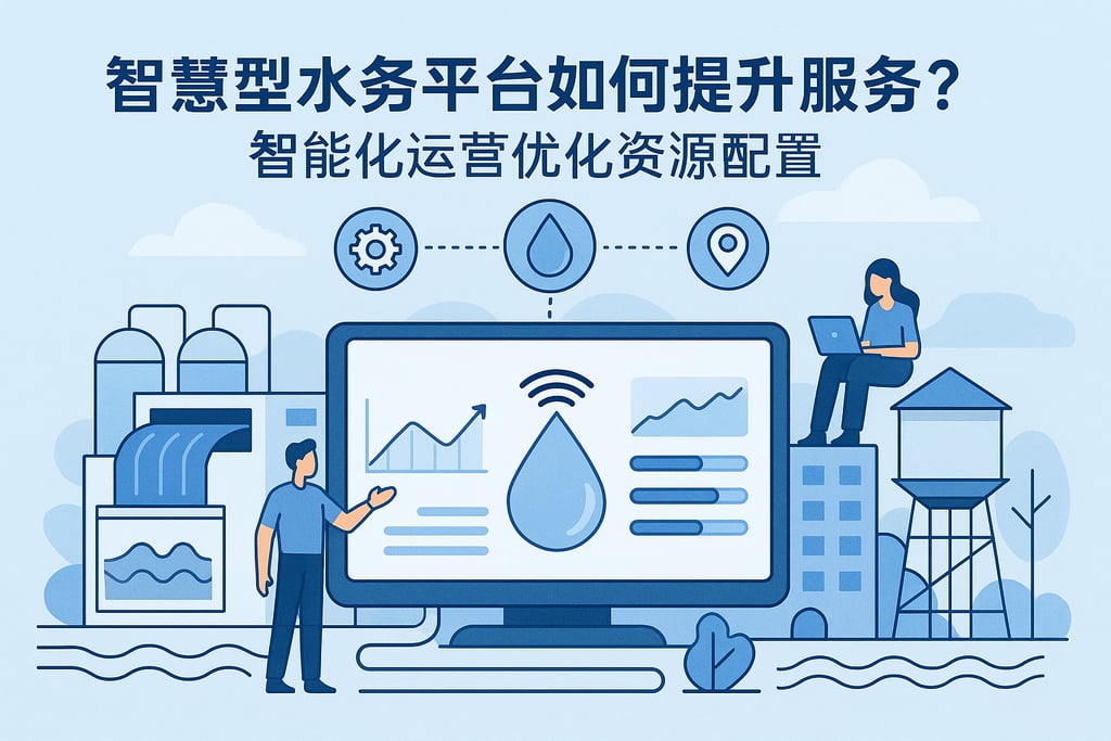 智慧型水务平台如何提升服务？智能化运营优化资源配置