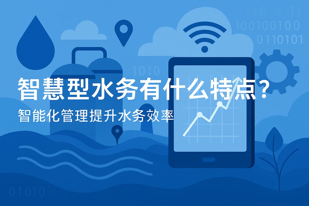 智慧型水务有什么特点？智能化管理提升水务效率