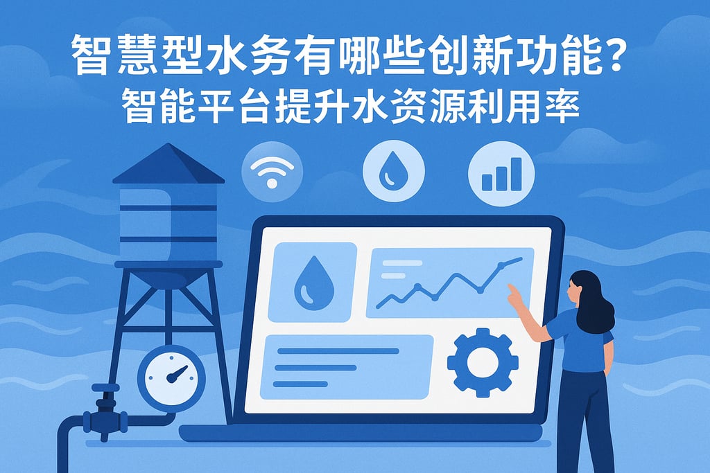智慧型水务有哪些创新功能？智能平台提升水资源利用率