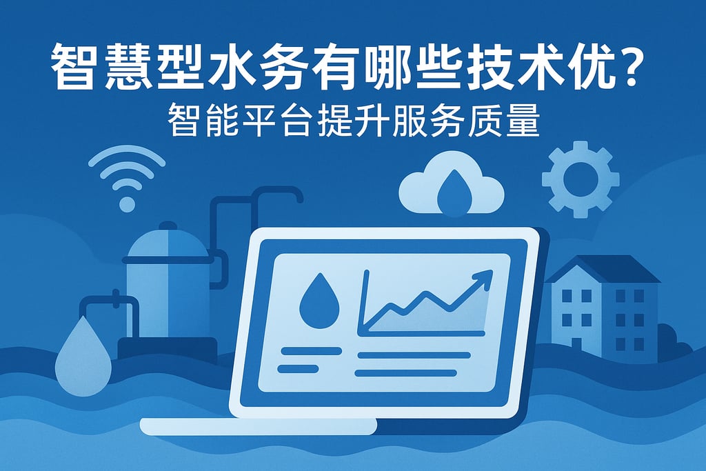 智慧型水务有哪些技术优势？智能平台提升服务质量